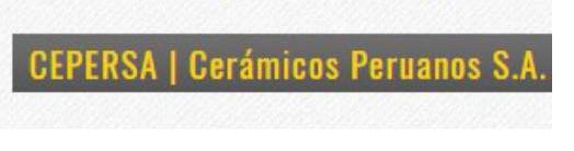 Logo de Cepersa Ceramicos Peruanos