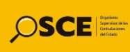 Logo de OSCE Organismo Supervisor Contrataciones del Estado
