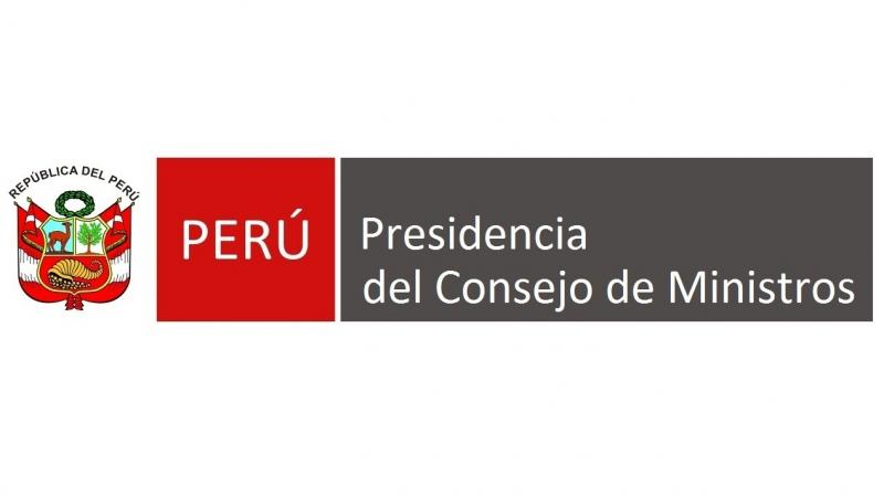 Logo de Presidencia del Consejo de Ministros PCM